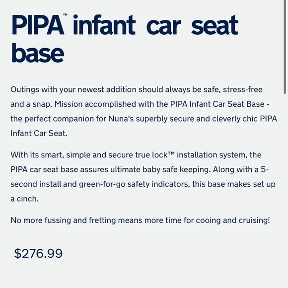 ❌SOLD❌ Nuna Pipa car seat w/ car seat base EUC - Picture 13 of 16